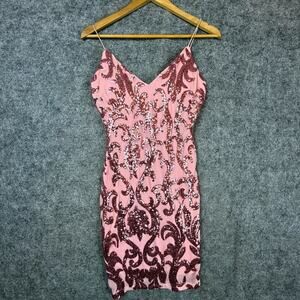 Lovely Day | Dresses | Lovely Day Sequin Party Mini Dress Size M | Poshmark